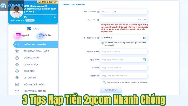 Nạp Tiền 2qcom - Bật Mí Cách Thức Đơn Giản Để Nạp Tiền Cược 3 3-tips-nap-tien-2qcom-nhanh-chong